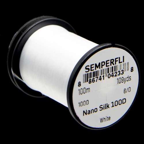 Semperfli Nano Silk 100D 6/0 White